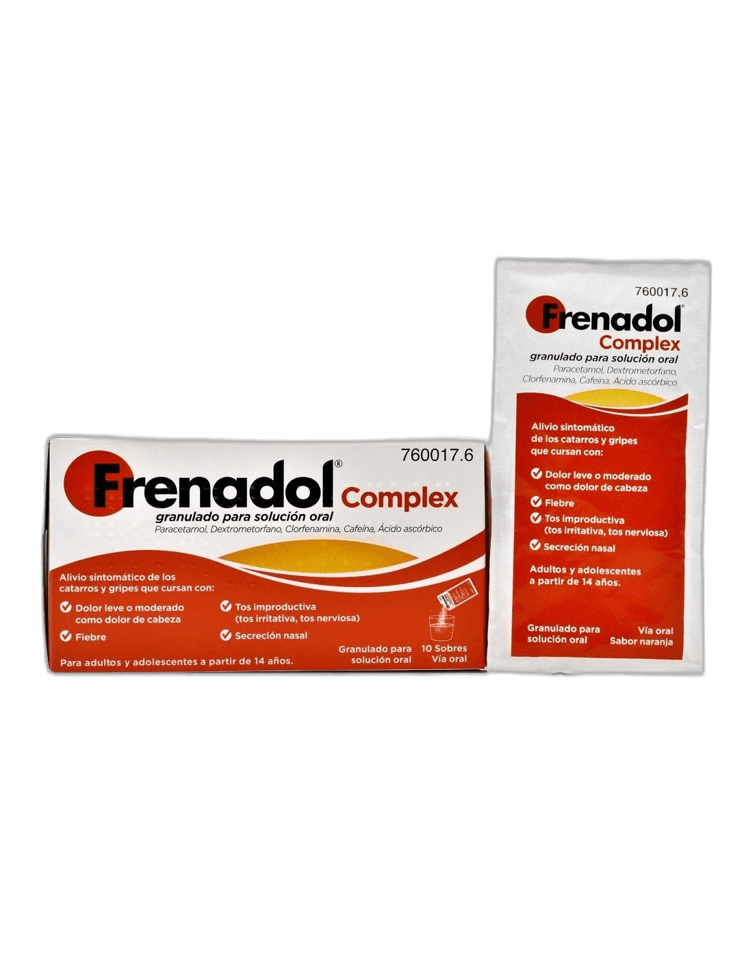 Imagen de FRENADOL COMPLEX 10 SOBRES GRANULADO PARA SOLUCION ORAL