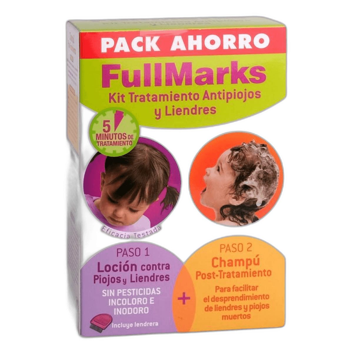 Imagen de FULL MARKS KIT LOCION+CHAMPU ANTIPIOJO