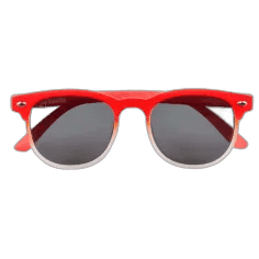 Imagen de GAFA DE SOL INFANTIL PTFI 106 C3 RED-CRYSTALL RUBBER + FUNDA