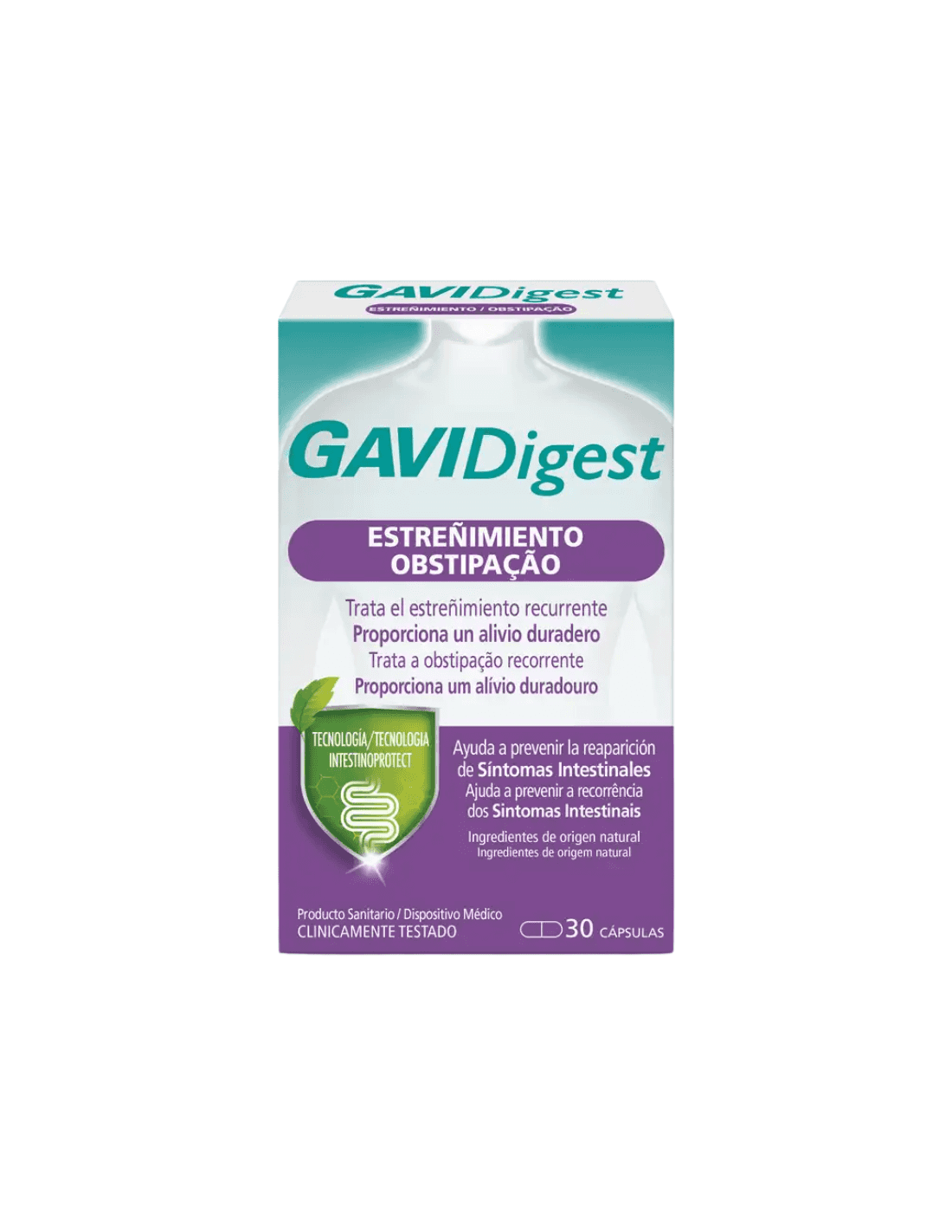 Imagen de Gavidigest Estreñimiento 30 Cápsulas