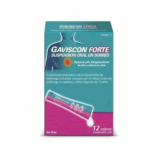 Imagen de Gaviscon Forte Suspensión Oral 12 Sobres
