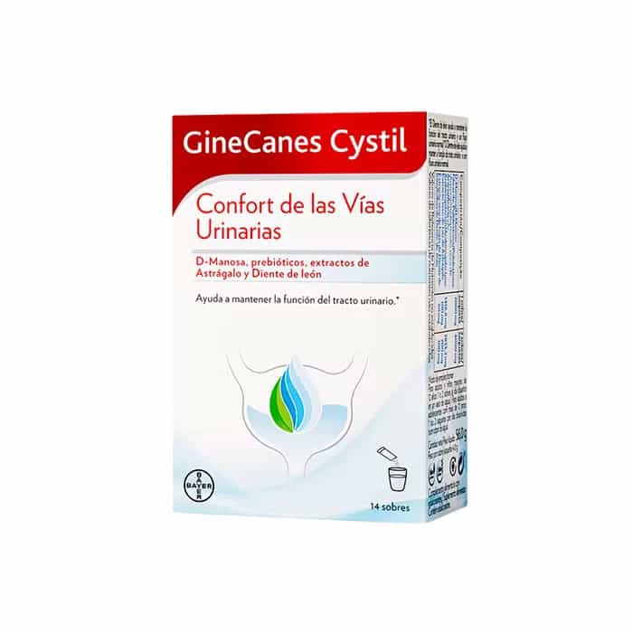Imagen de Ginecanes Cystil Confort Vías Urinarias 14 Sobres