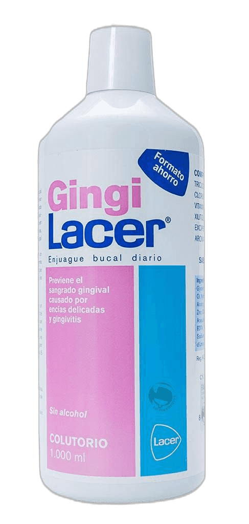 Imagen de GINGILACER ENCIAS DELICADAS COLUTORIO 1 ENVASE 1000 ML