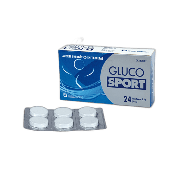 Imagen de GLUCOSPORT 2,5 GRAMOS 24 TABLETAS