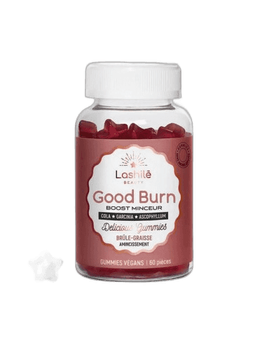 Imagen de GOOD BURN SIN AZUCARES AÑADIDOS 60 GOMINOLAS SABOR CEREZA
