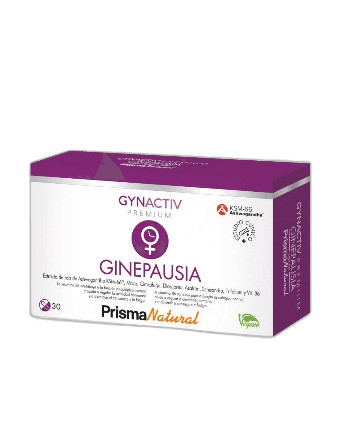 Imagen de GYNACTIV GINEPAUSIA 30 CAPSULAS PRISMA NATURAL