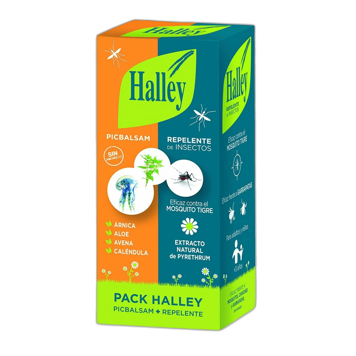 Imagen de HALLEY REPELENTE 150ML+PICABALSAM 40ML