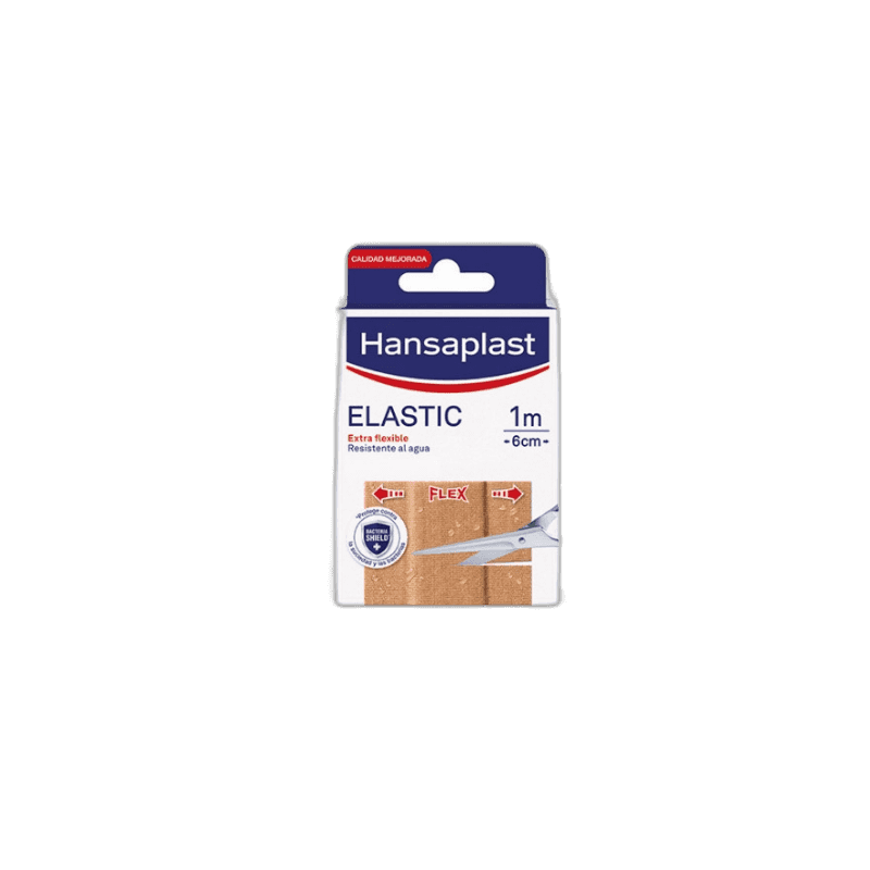 Imagen de HANSAPLAST EXTRA FUERTE APOSITO ADHESIVO 8 TIRAS 6 CM X 10 C