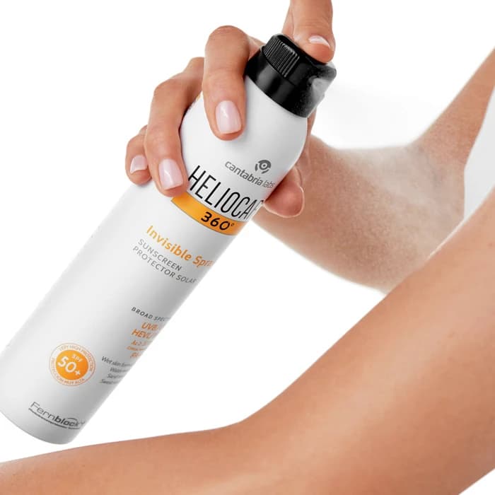 Imagen 3 de Heliocare 360º Invisible Spray Spf50+ 200 Ml