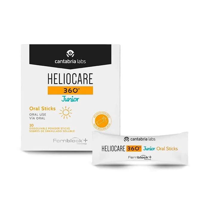 Imagen de Heliocare 360º Junior Oral Sticks 20 Sobres