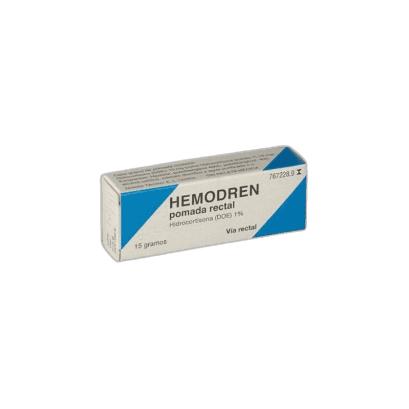 Imagen de HEMODREN 10 mg/g POMADA RECTAL 1 TUBO 15 g