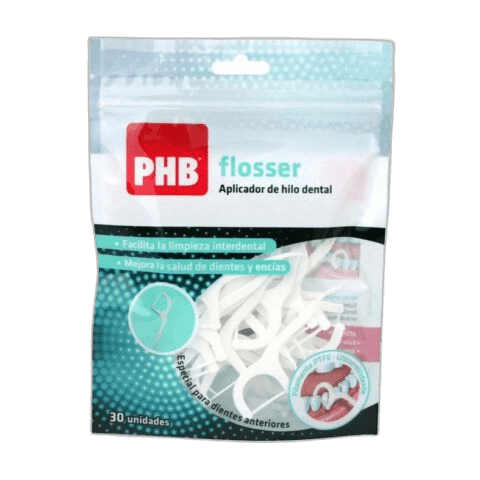 Imagen de HILO DENTAL PHB FLOSSER C/APLICADOR PTFE