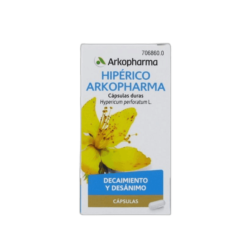 Imagen de HIPERICO ARKOPHARMA 185 mg 42 CAPSULAS