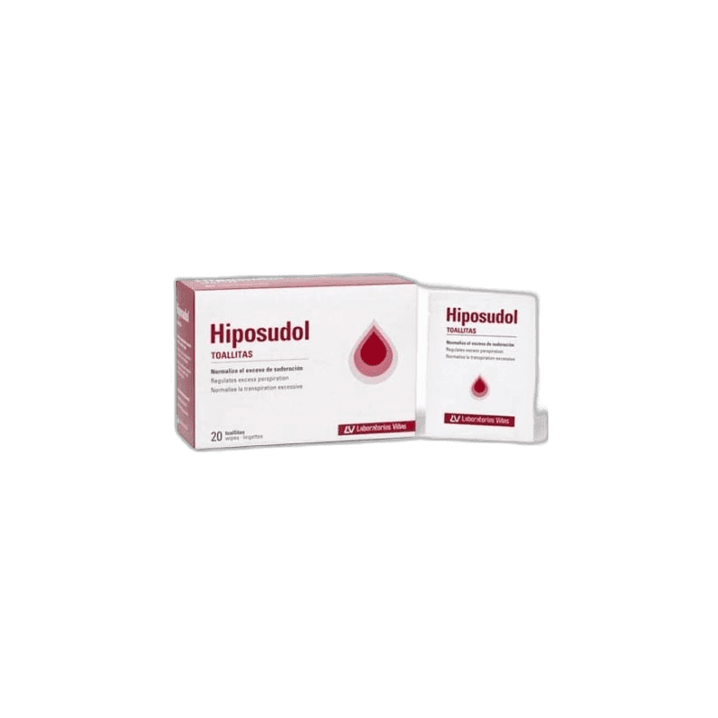 Imagen de HIPOSUDOL TOALLITAS 20 TOALLITAS 3 ML