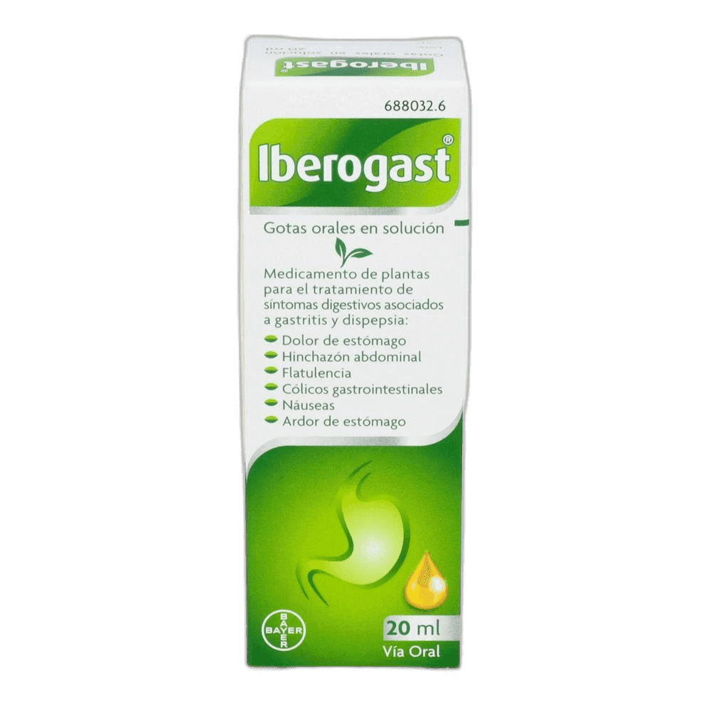 Imagen de IBEROGAST GOTAS ORALES EN SOLUCION 1 FRASCO 20 ml