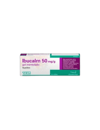 Imagen de IBUCALM 50 mg/g GEL CUTANEO MENTOLADO 1 TUBO 60 g