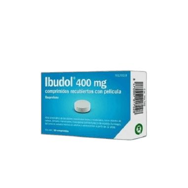 Imagen de IBUDOL EFG 400 mg 20 COMPRIMIDOS RECUBIERTOS