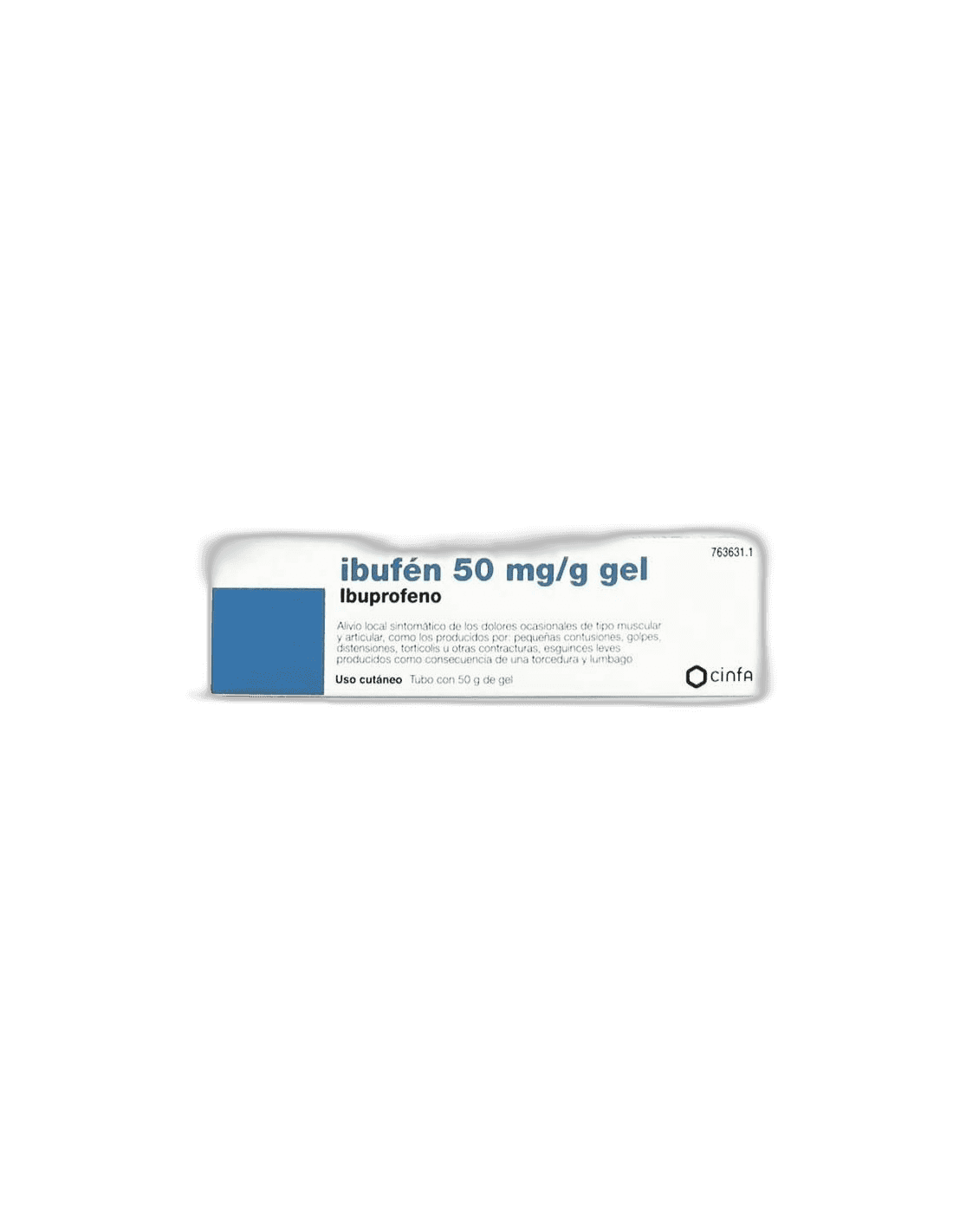 Imagen de IBUFEN 50 mg/g GEL CUTANEO 1 TUBO 50 g