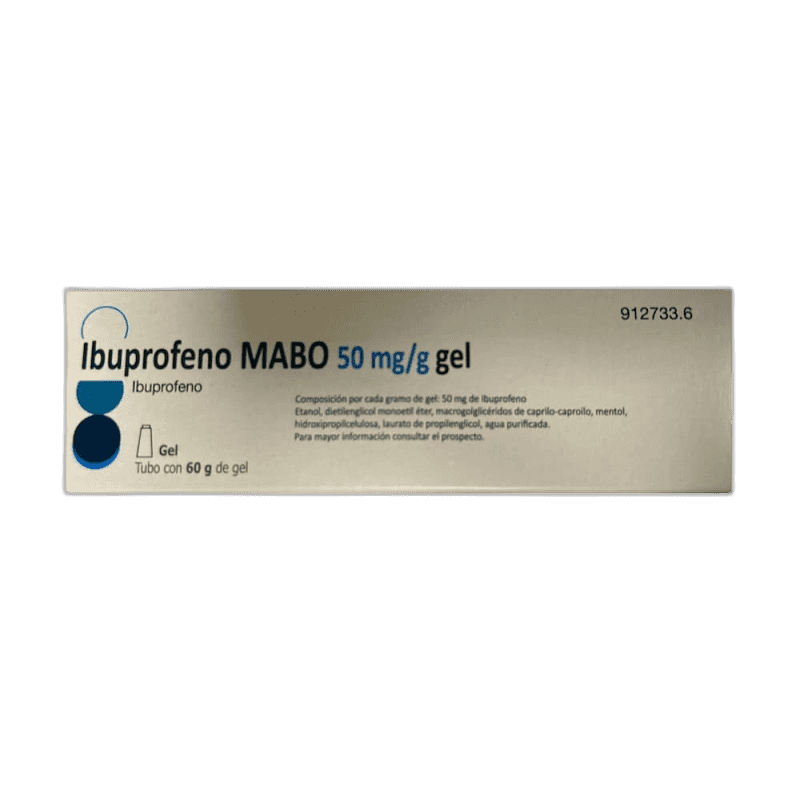 Imagen de IBUPROFENO MABO 50 mg/ml GEL 1 TUBO 60 g