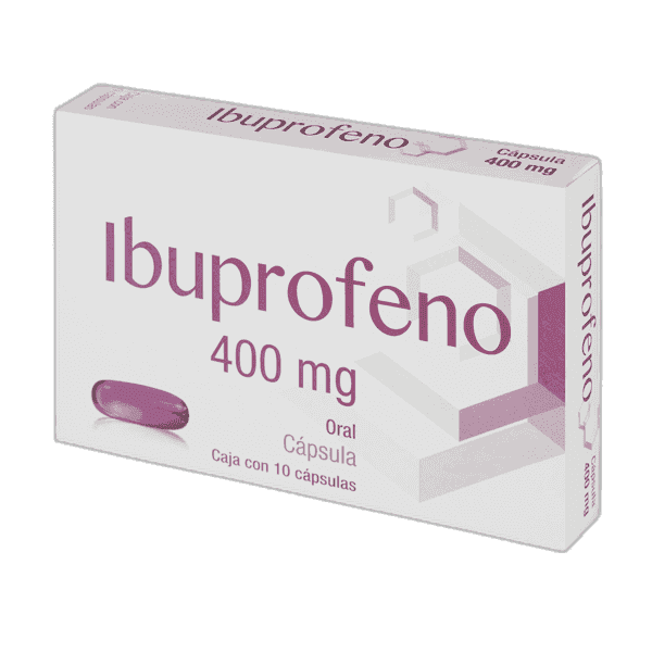 Imagen de IBUPROFENO TEVA 400 mg 10 CAPSULAS BLANDAS