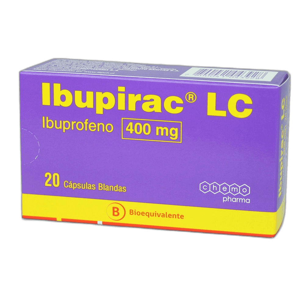 Imagen de IBUPROFENO TEVA 400 mg 20 CAPSULAS BLANDAS