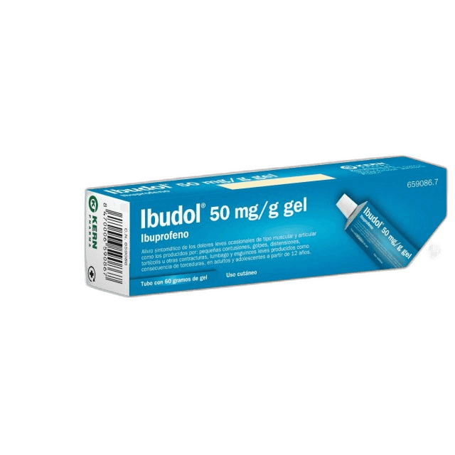 Imagen de IBUSTICK 50 mg/g GEL CUTANEO 1 TUBO 30 g (CON ROLL-ON)