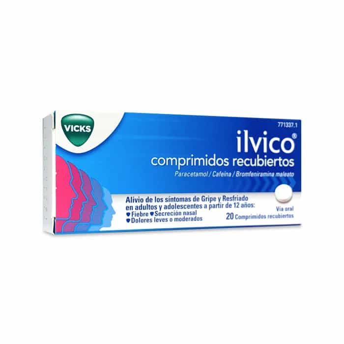 Imagen de ILVICO 20 COMPRIMIDOS RECUBIERTOS