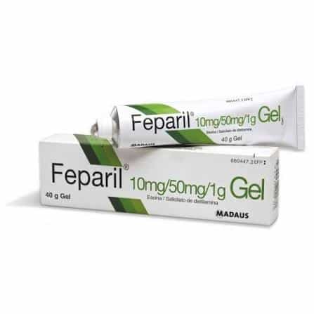 Imagen de Feparil 10mg/g + 50mg/g Gel 40 Gr