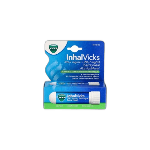 Imagen de INHALVICKS 396,7 mg/ml + 396,7 mg/ml BARRA NASAL 1 APLICADOR