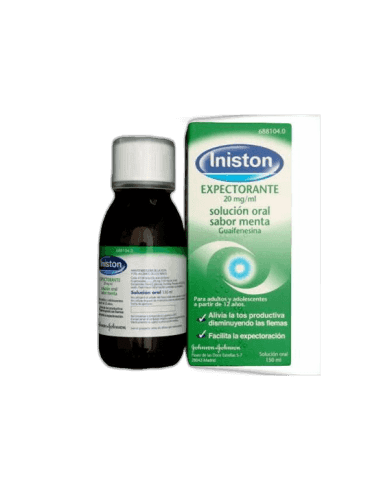 Imagen de INISTON MUCOSIDAD 20 mg/ml SOLUCION ORAL 1 FRASCO 150 ml (SABOR MENTA)