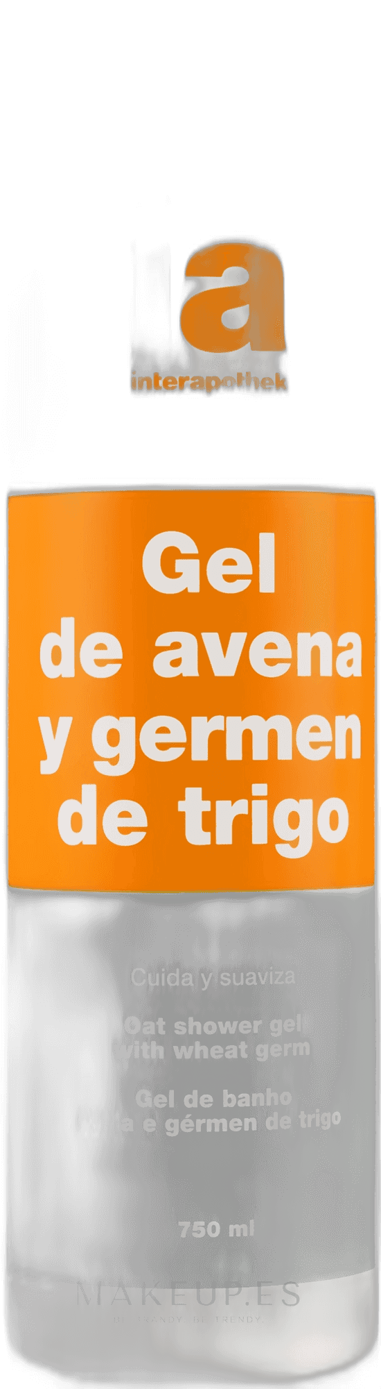 Imagen de INTERAPOTHEK GEL DE BAÑO Y DUCHA AVENA Y GERMEN DE TRIGO 1