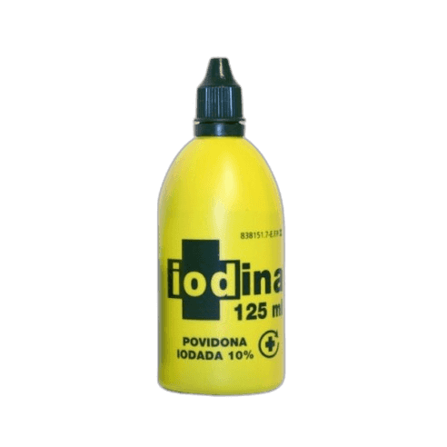 Imagen de IODINA 100 mg/ml SOLUCION CUTANEA 1 FRASCO 125 ml
