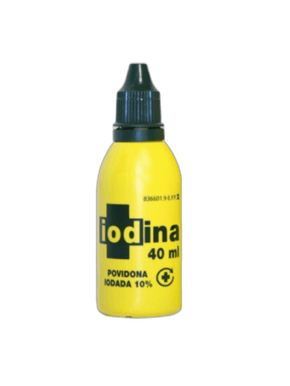 Imagen de IODINA 100 mg/ml SOLUCION CUTANEA 1 FRASCO 40 ml