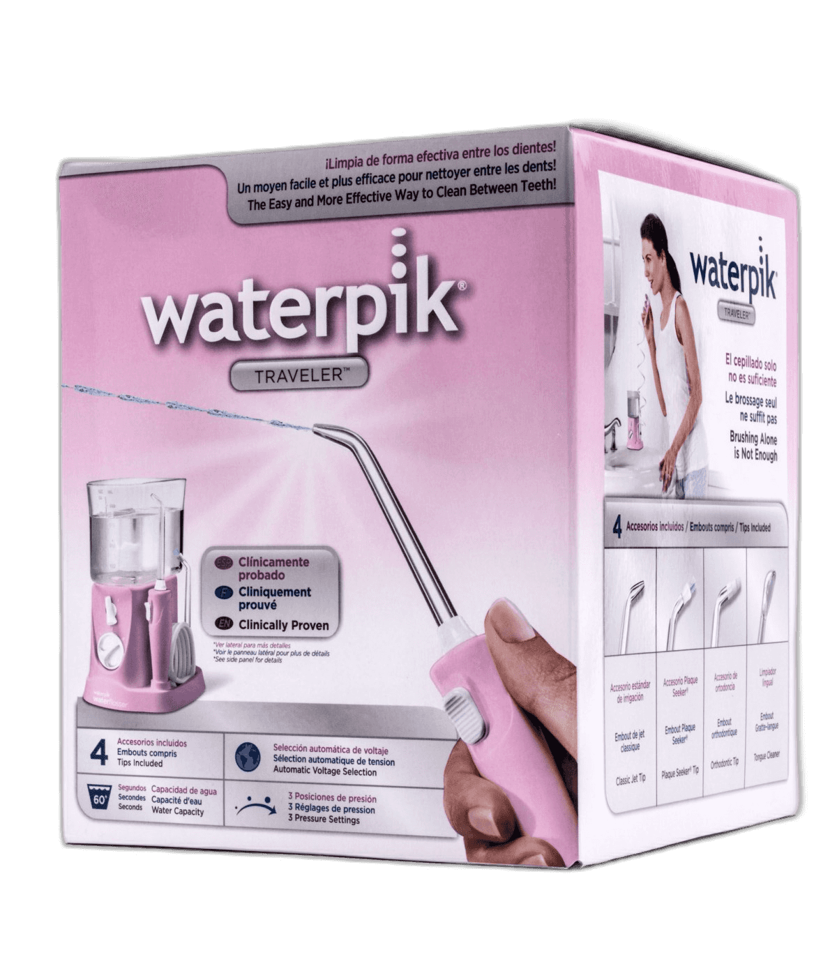 Imagen de IRRIGADOR WATERPIK TRAVALLER WP300 PINK