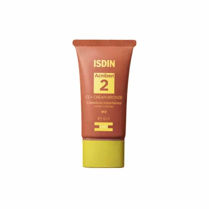 Imagen de Isdin Acniben Cc+ Cream Color Bronze Spf30 40 Ml
