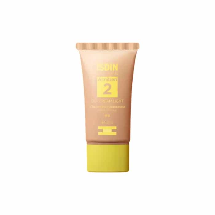 Imagen de Isdin Acniben Cc+ Cream Color Light Spf30 40 Ml