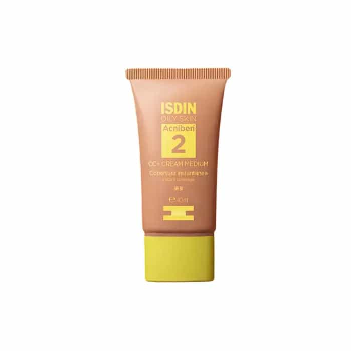 Imagen de Isdin Acniben Cc+ Cream Color Medium Spf30 40 Ml