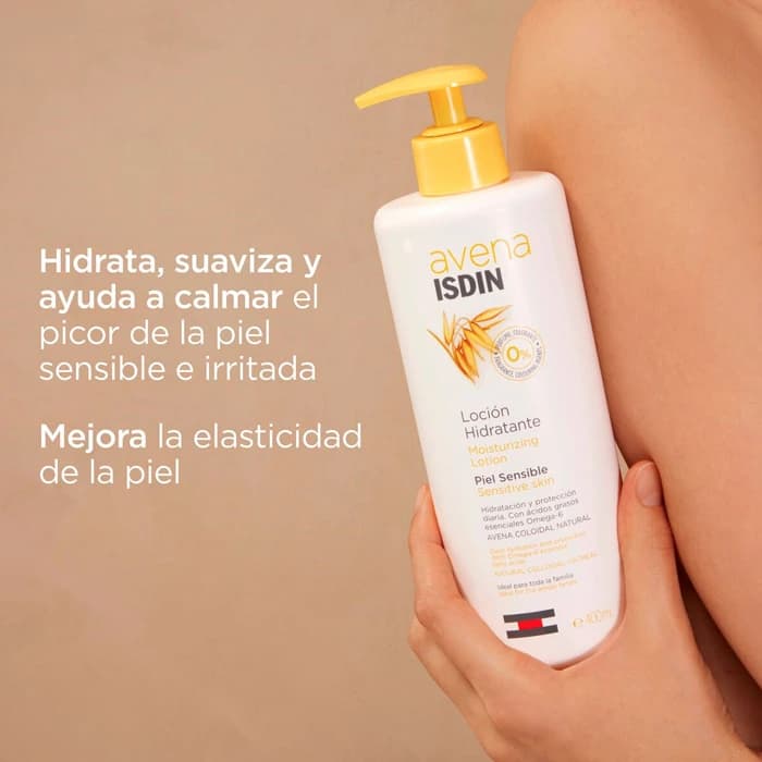 Imagen 2 de Isdin Avena Loción Hidratante Piel Sensible 400 Ml