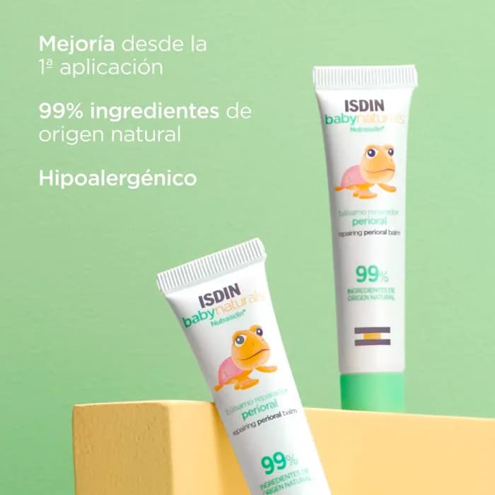 Imagen 2 de Isdin Baby Naturals Bálsamo Reparador Perioral 15 Ml