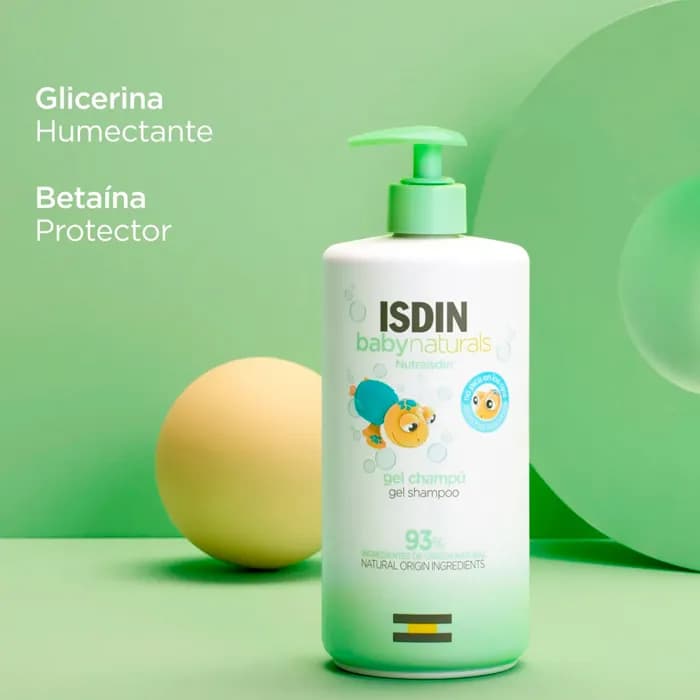 Imagen 2 de Isdin Baby Naturals Gel Champú 750 Ml
