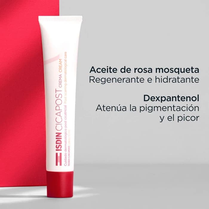 Imagen 2 de Isdin Cicapost Crema 50 Gr