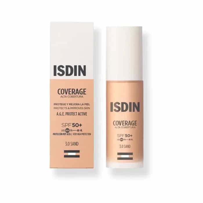 Imagen de Isdin Coverage Spf50+ 3.0 Sand 30 Gr