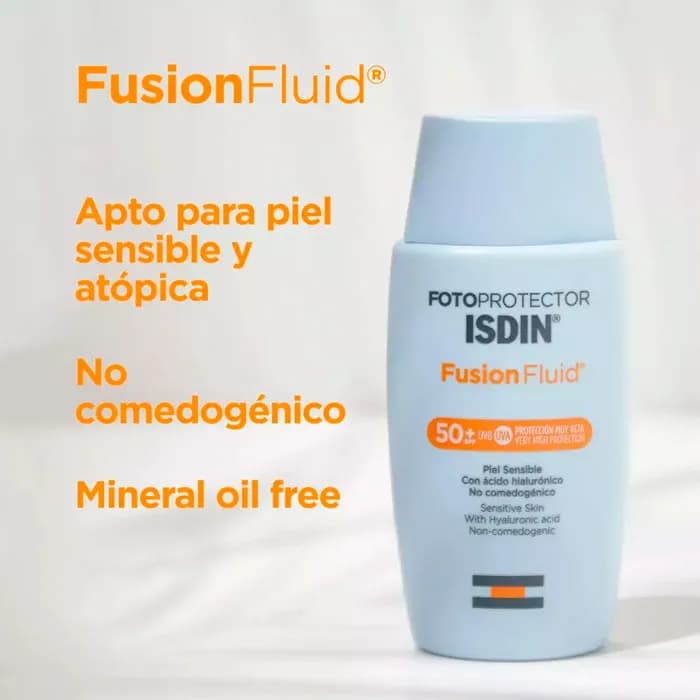 Imagen 2 de Isdin Fotoprotector Fusion Fluid Spf50+ 50 Ml