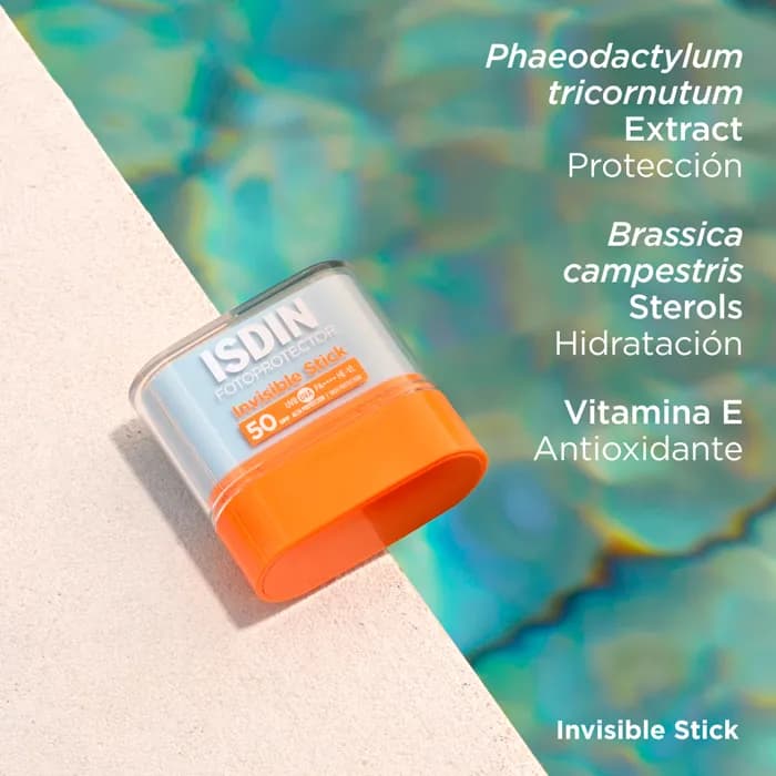 Imagen 3 de Isdin Fotoprotector Invisible Stick Spf50+ 10 Gr