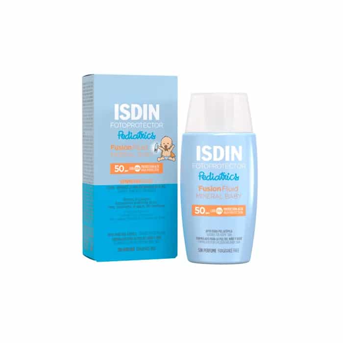 Imagen de Fotoprotector Isdin Fusion Fluid Mineral Baby Pediatrics Spf50+ 50 Ml