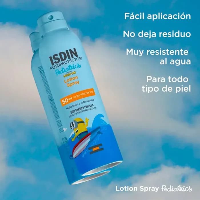 Imagen 3 de Isdin Fotoprotector Pediatrics Lotion Spray Spf50+ 250 Ml