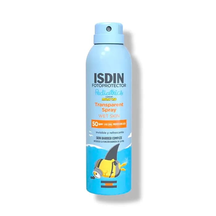 Imagen de Isdin Fotoprotector Pediatrics Transparent Spray Wet Skin Spf50 250 Ml