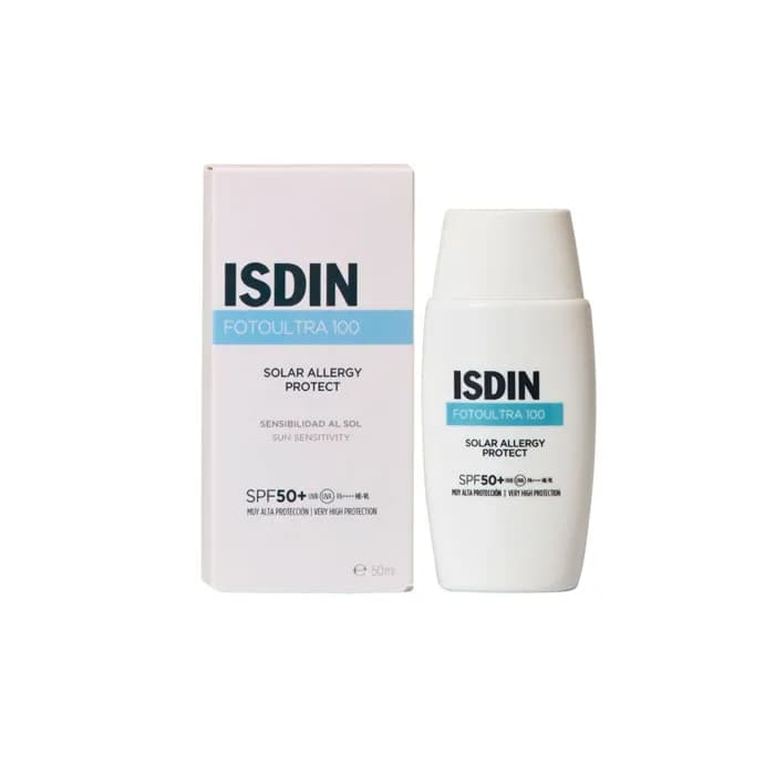 Imagen 2 de Isdin Fotoultra 100 Solar Allergy Protect Spf50+ 50 Ml