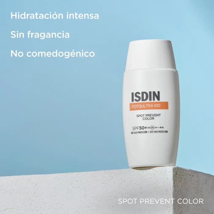Imagen 3 de Isdin Fotoultra 100 Spot Prevent Color Spf50+ 50 Ml