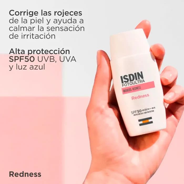 Imagen 2 de Isdin Fotoultra Redness Spf50+ 50 Ml